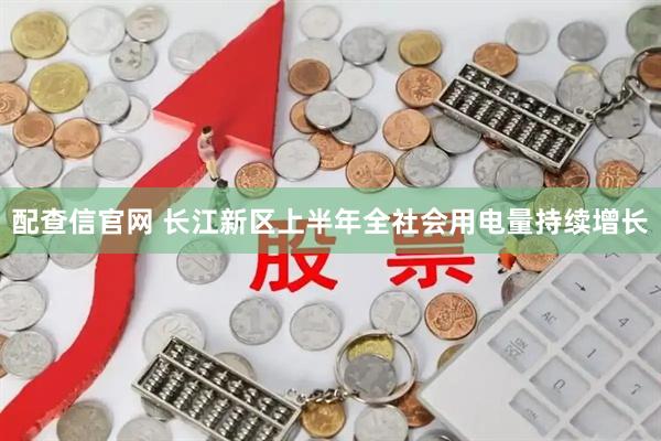 配查信官网 长江新区上半年全社会用电量持续增长